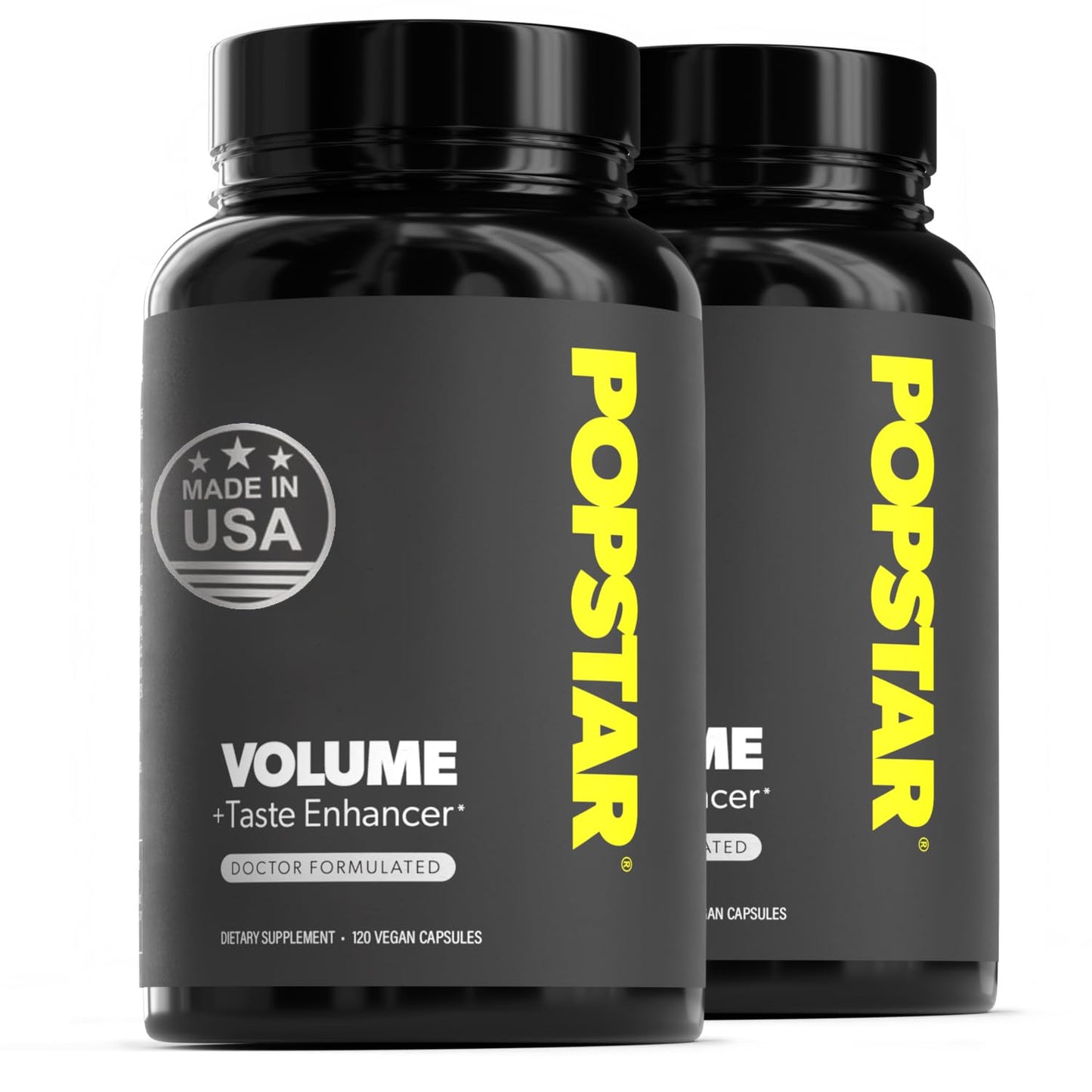 POPSTAR Volume Booster + Taste - 120 Capsules