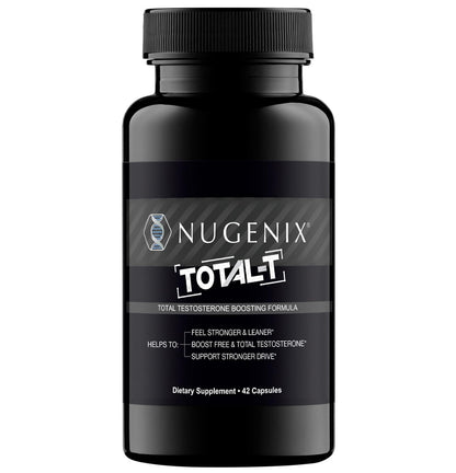Nugenix Total-T Supplement for Men, 180 Count
