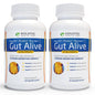 Gut Alive - All Natural Support to Fight IBS, Heartburn, Acid Indigestion, Acid Reflux, Bloating & Gas. Unique Formulation (60 Count )