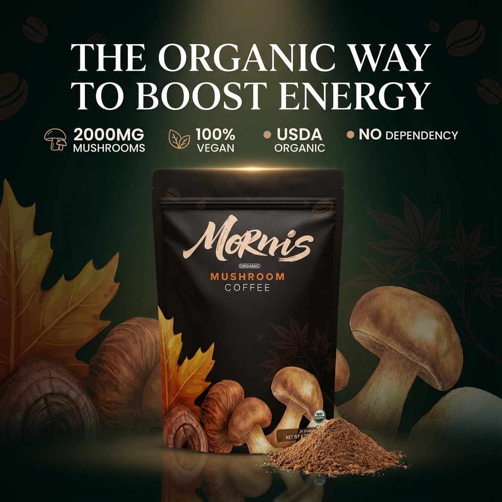 Instant Mushroom Coffee - Organic