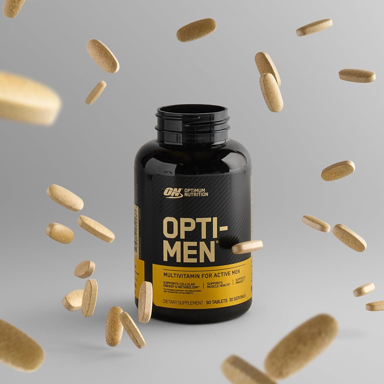 Optimum Nutrition Opti-Men Multivitamin – 240 Tablets, Daily Nutritional Support for Active Men (New)
