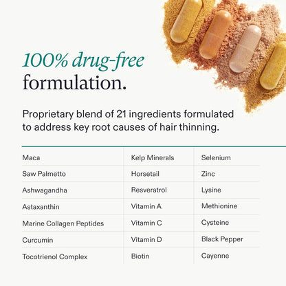 Nutrafol Women's Hair Growth Nutraceutical Ages 45 and Up,