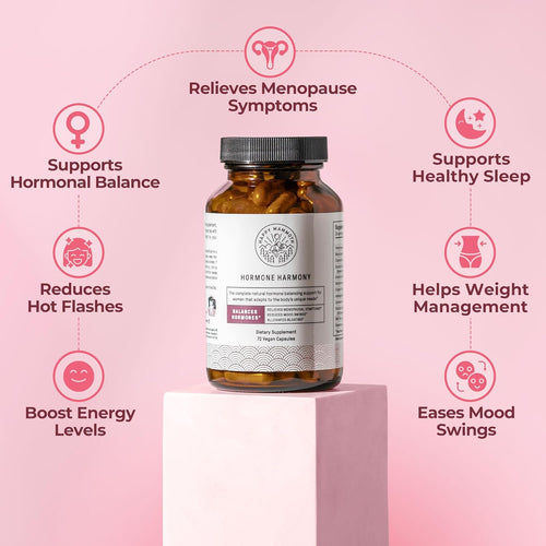 Happy Mammoth Hormone Harmony- Balances Hormones 72 Capsules