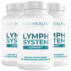 PUREHEALTH RESEARCH Lymph System Support – Lymphatic Drainage Supplement (60 Capsules)