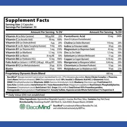 Stonehenge Health Dynamic Brain Supplement