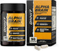 ONNIT Alpha Brain Nootropic Brain Supplement for Men & Women (90 Count)