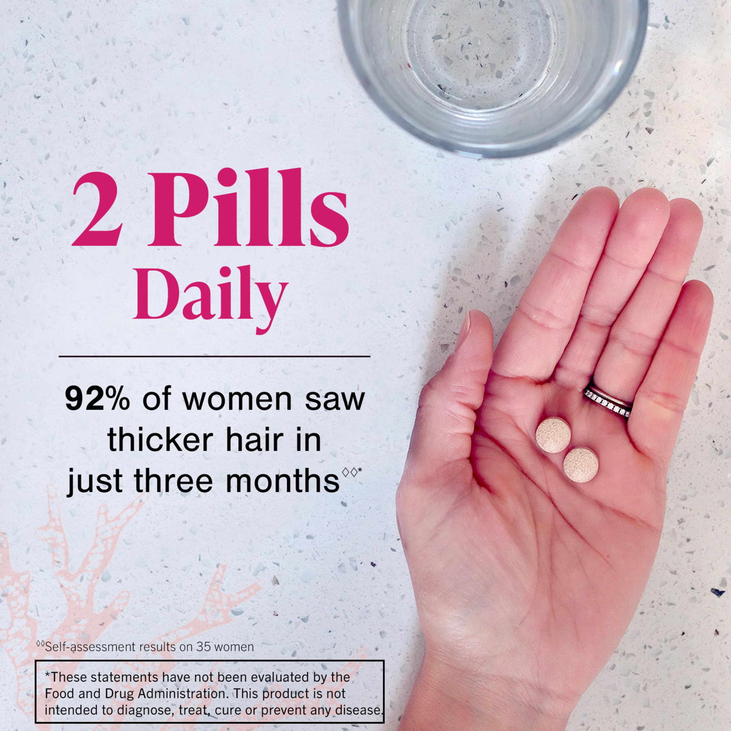Viviscal Hair Growth Supplements For Women For Thicker, Fuller Hair 180 Tablets