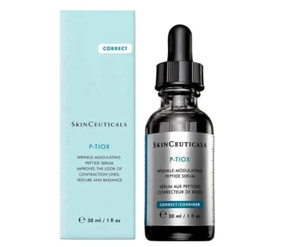 SkinCeuticals P-TIOX serum bottle and packaging on a white background